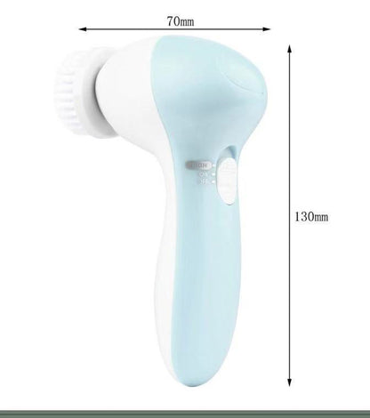 Electric 5 in 1 Electric Facial Cleaner Brush Wash