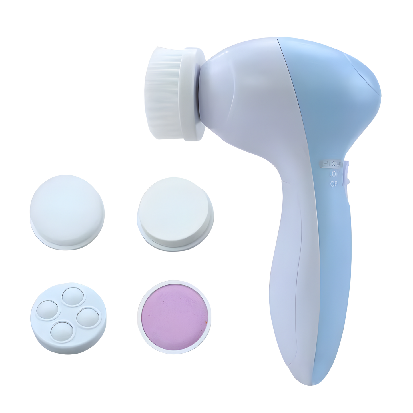Electric 5 in 1 Electric Facial Cleaner Brush Wash