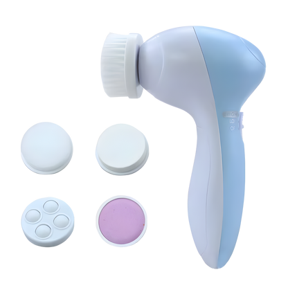Electric 5 in 1 Electric Facial Cleaner Brush Wash